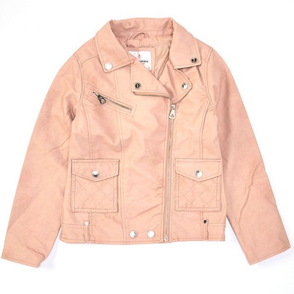 Urban Republic LGE (14) Faux Leather Moto Jacket